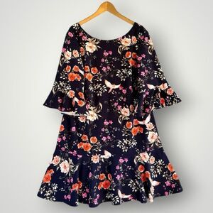 🎉5 for $45🎉 Eliza J Floral Dress Women Size 16W